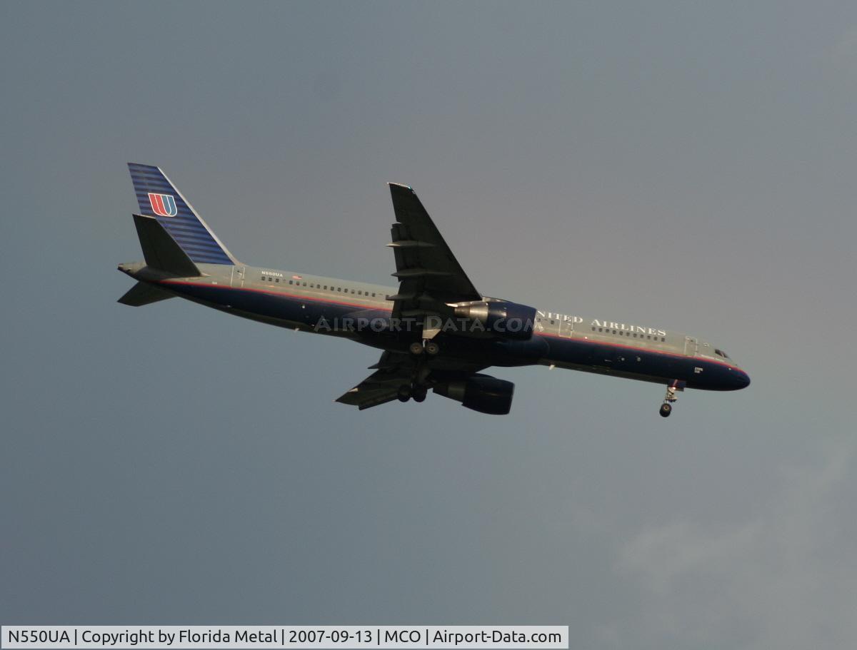 N550UA, 1992 Boeing 757-222 C/N 25398, United