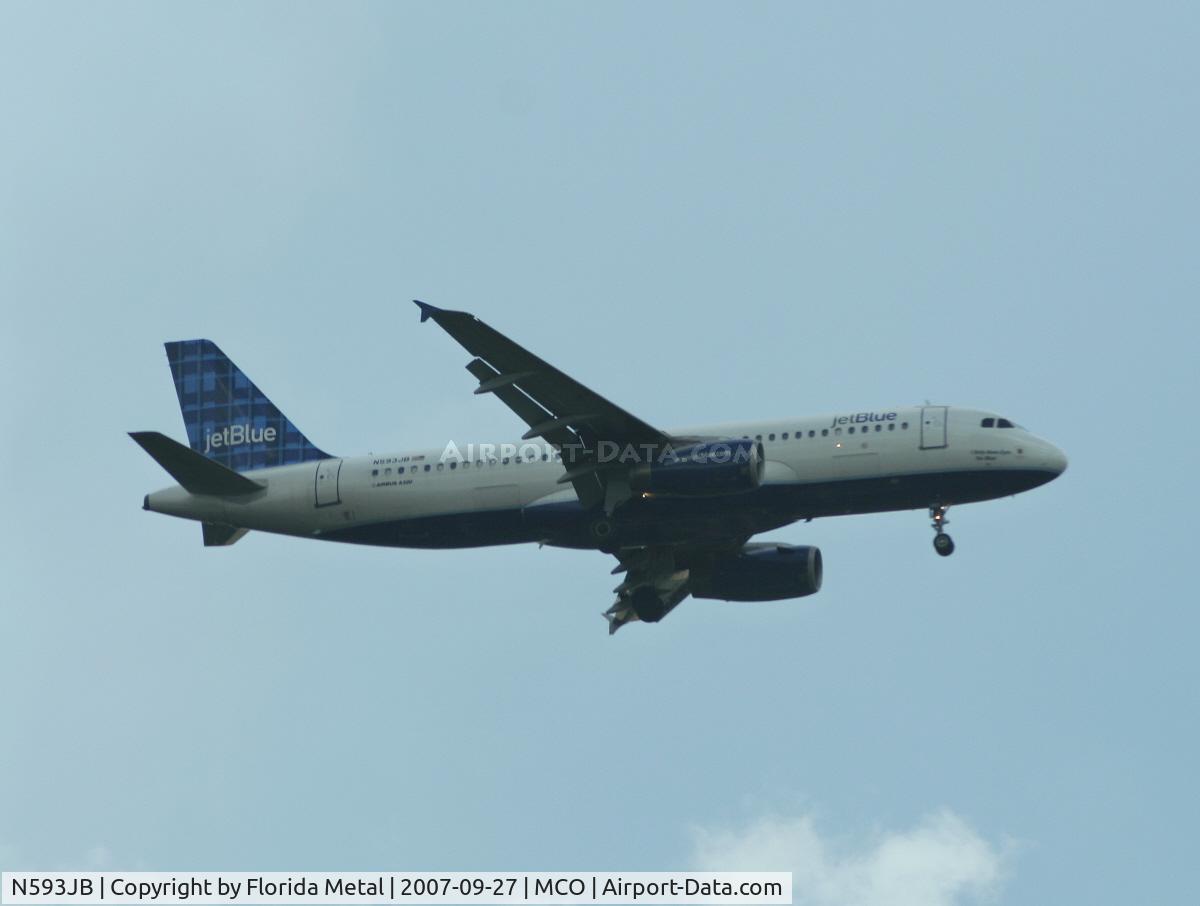 N593JB, 2004 Airbus A320-232 C/N 2280, Jet Blue