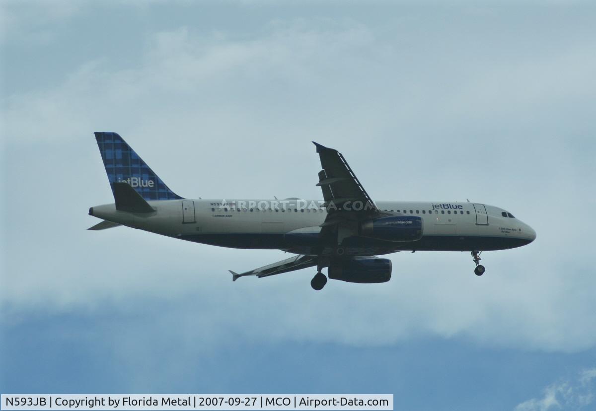 N593JB, 2004 Airbus A320-232 C/N 2280, Jet Blue