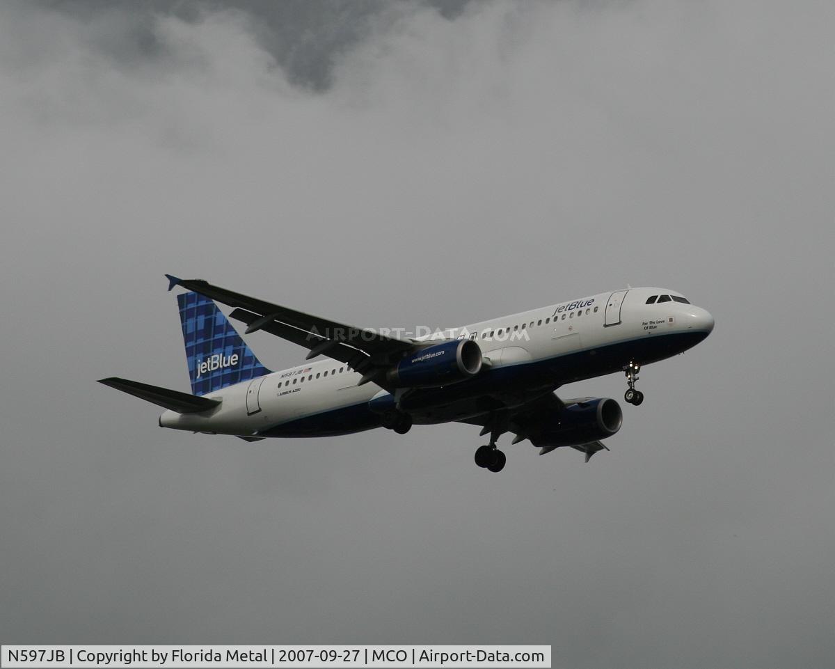 N597JB, 2004 Airbus A320-232 C/N 2307, Jet Blue