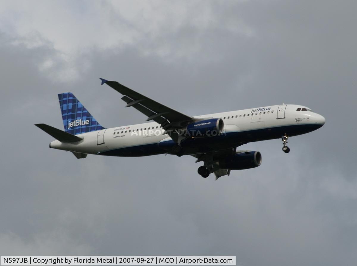N597JB, 2004 Airbus A320-232 C/N 2307, Jet Blue