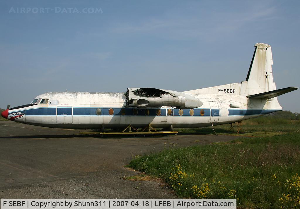 F-SEBF, 1967 Fokker F-27-200 Friendship C/N 10320, Used by a technical school... Was used by CNET...