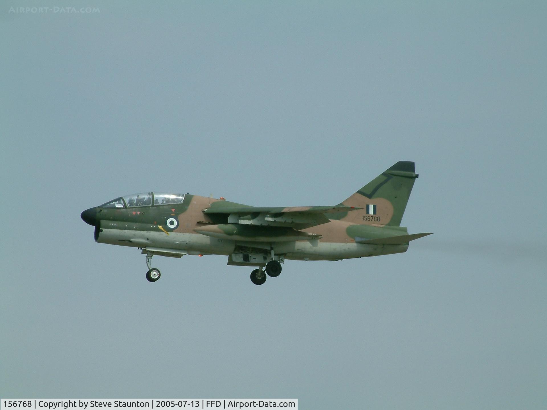 156768, LTV TA-7C Corsair II C/N E-035, Royal International Air Tattoo 2005