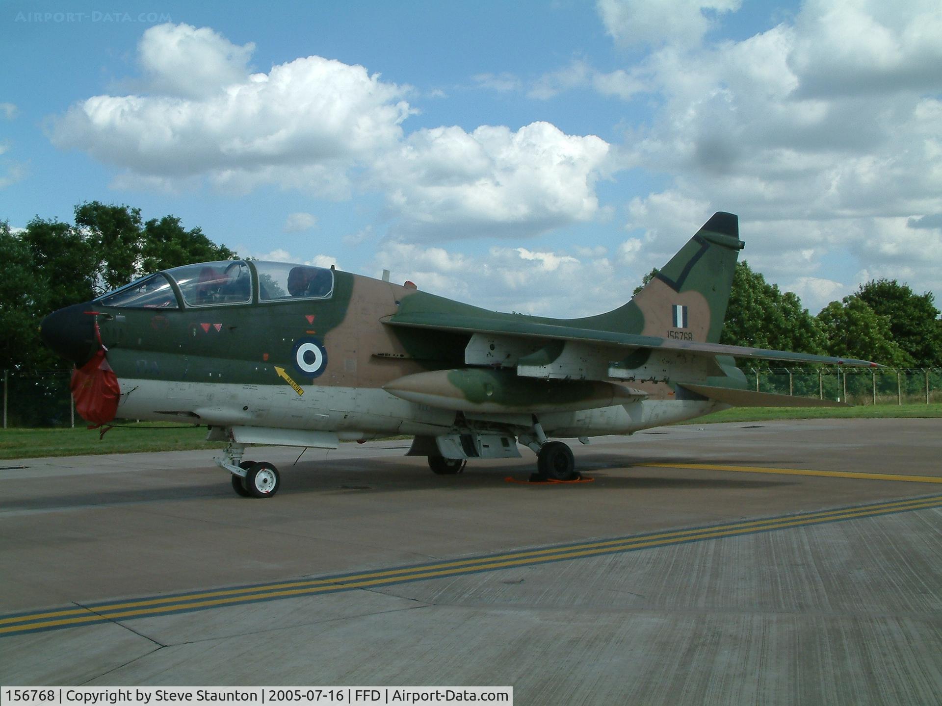 156768, LTV TA-7C Corsair II C/N E-035, Royal International Air Tattoo 2005