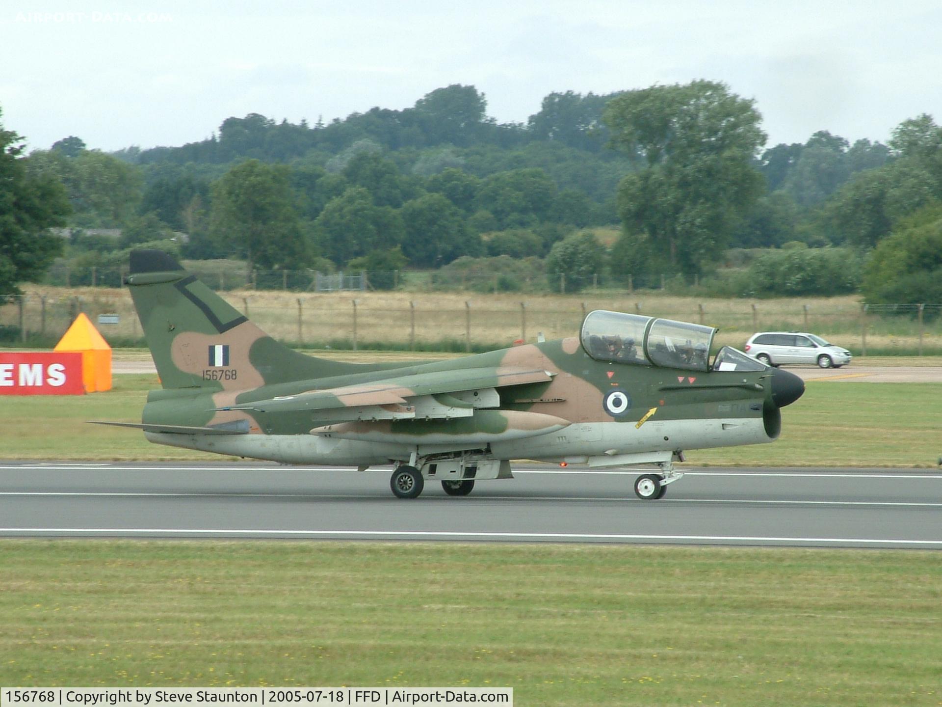 156768, LTV TA-7C Corsair II C/N E-035, Royal International Air Tattoo 2005