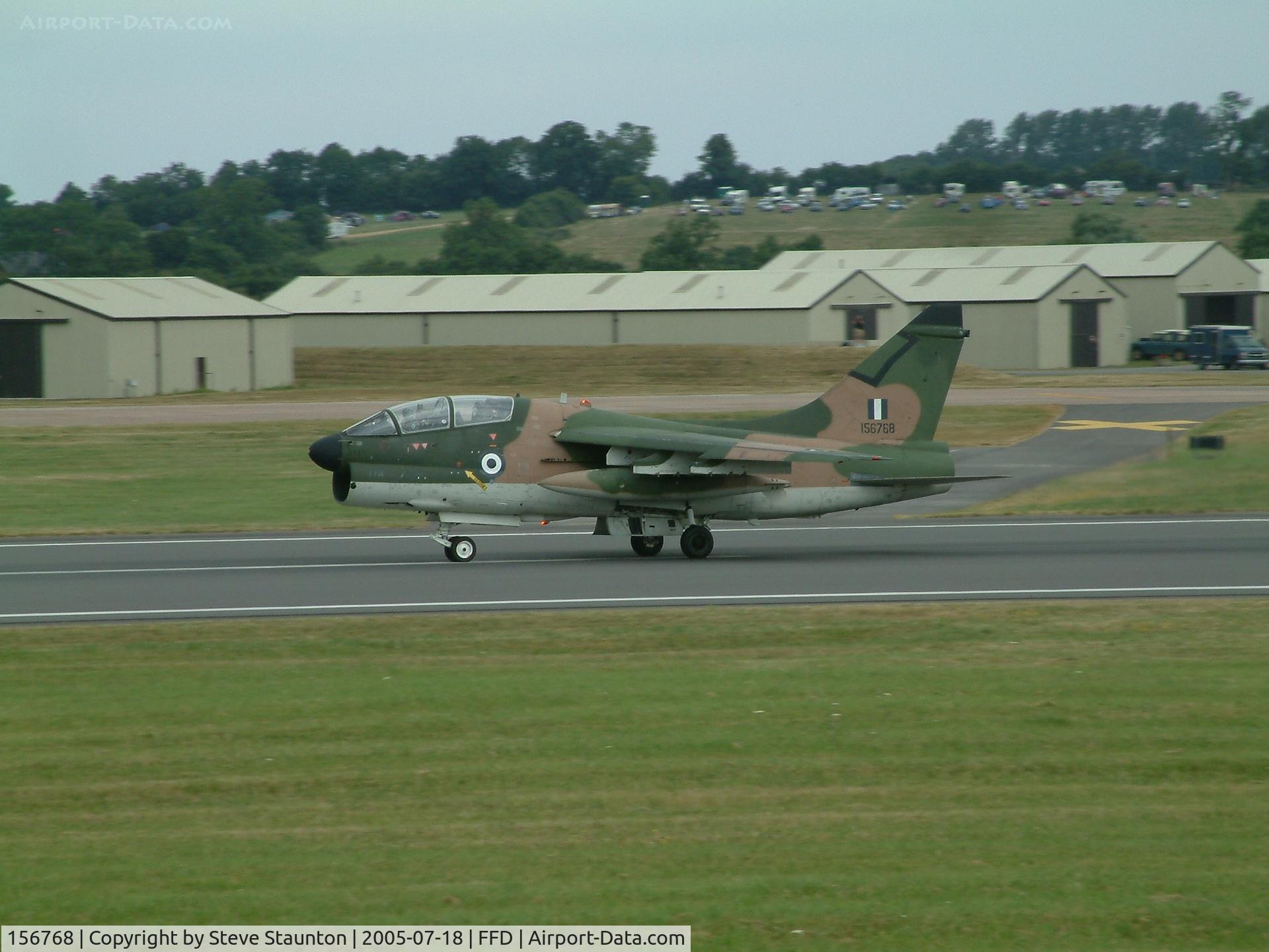 156768, LTV TA-7C Corsair II C/N E-035, Royal International Air Tattoo 2005