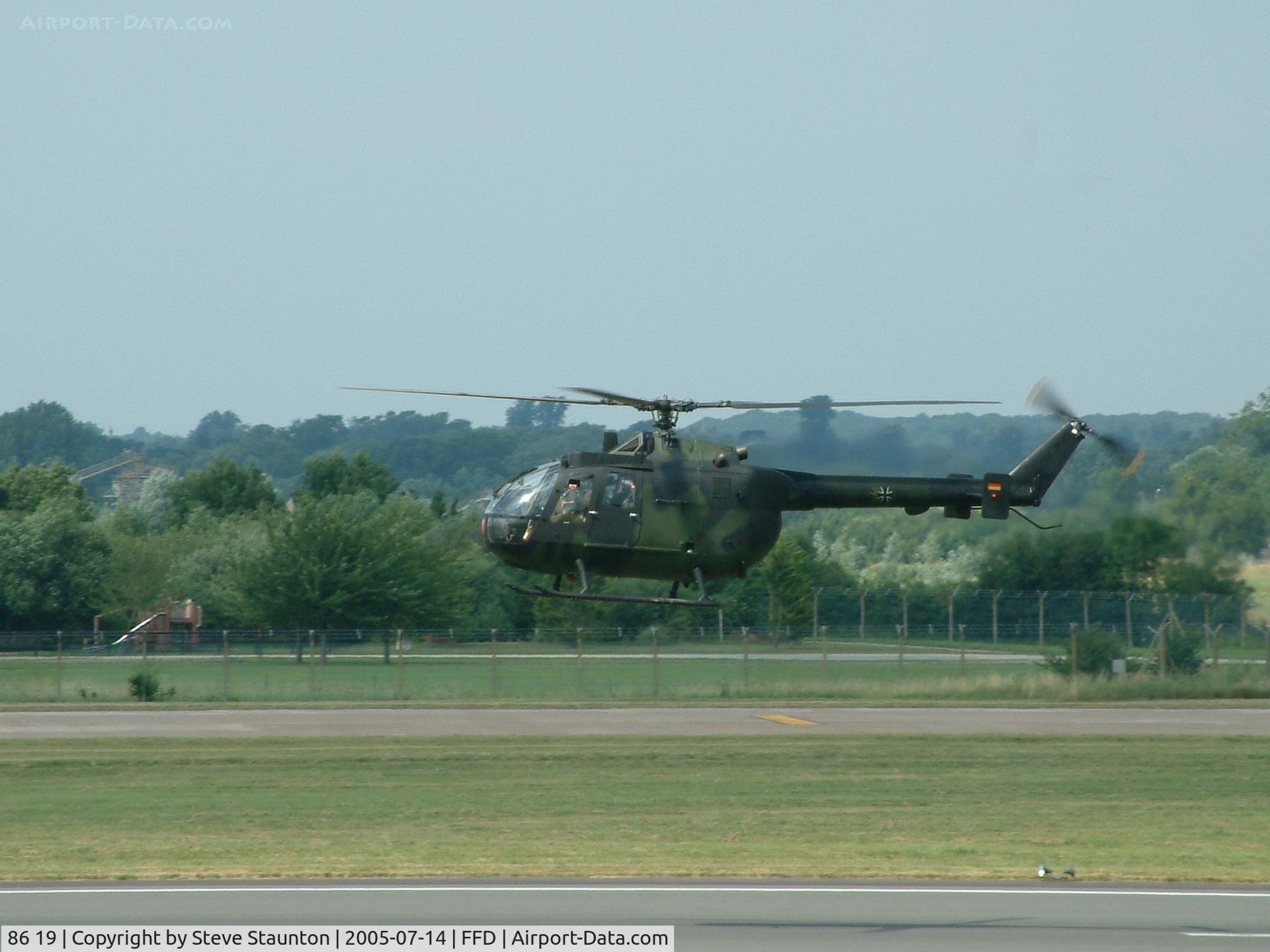 86 19, MBB Bo.105P C/N 6019, Royal International Air Tattoo 2005