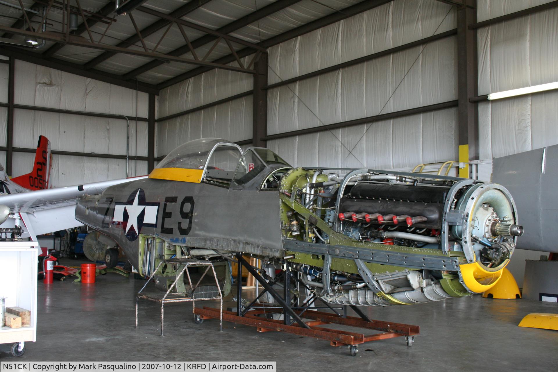 N51CK, 1960 North American F-51D Mustang C/N 44-64005, North American P-51D