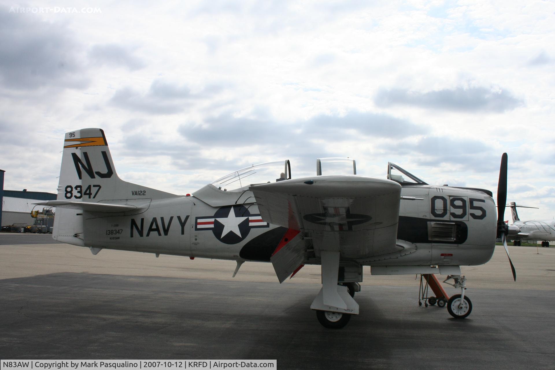N83AW, North American T-28B Trojan C/N 200-418 (138347), North American T-28B