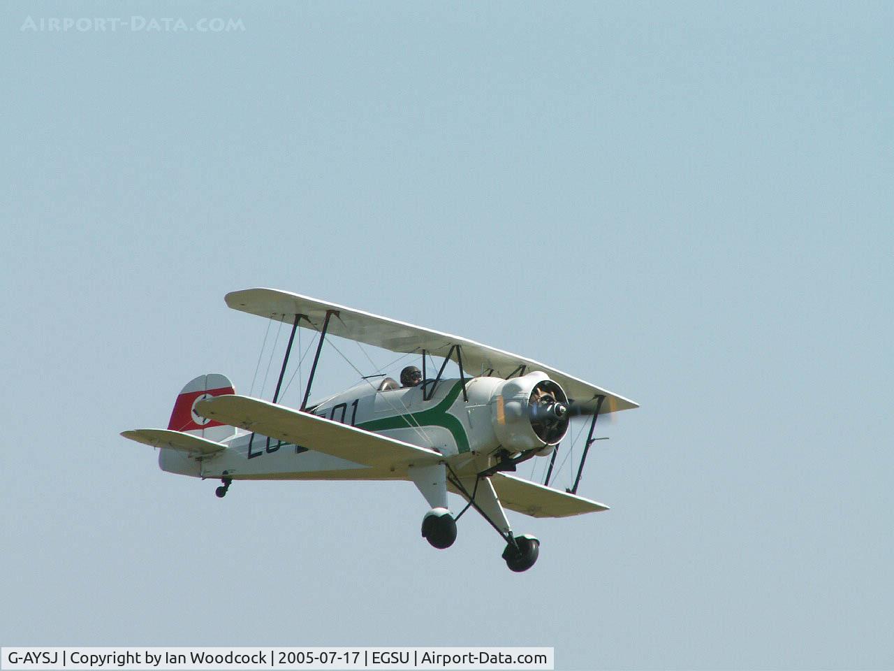 G-AYSJ, 1938 Bucker Bu-133C Jungmeister C/N 38, Bucker Bu-133C Jungmeister/Duxford