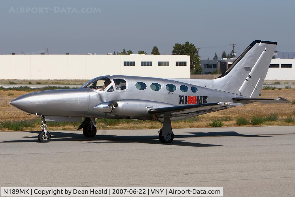 N189MK, 1978 Cessna 414A Chancellor C/N 414A0100, 1978 Cessna 414A Chancellor N189MK taxiing to RWY 16R for departure.