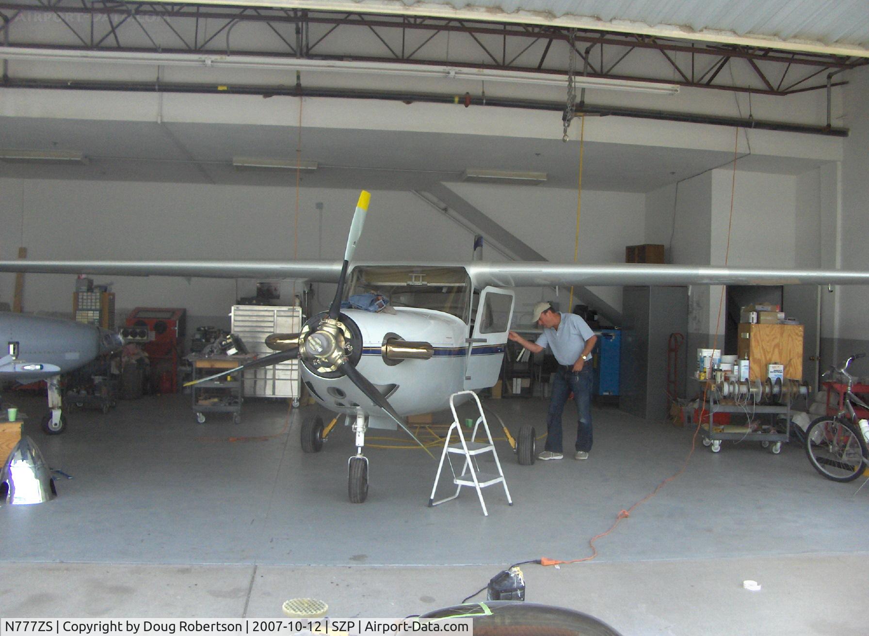N777ZS, 2007 Hollmann Super Stallion C/N 030, 2007 Dierenfield Hollmann SUPER STALLION, Walter M-601D 724 shp Turboprop engine, tri-blade full-feathering reversible pitch prop