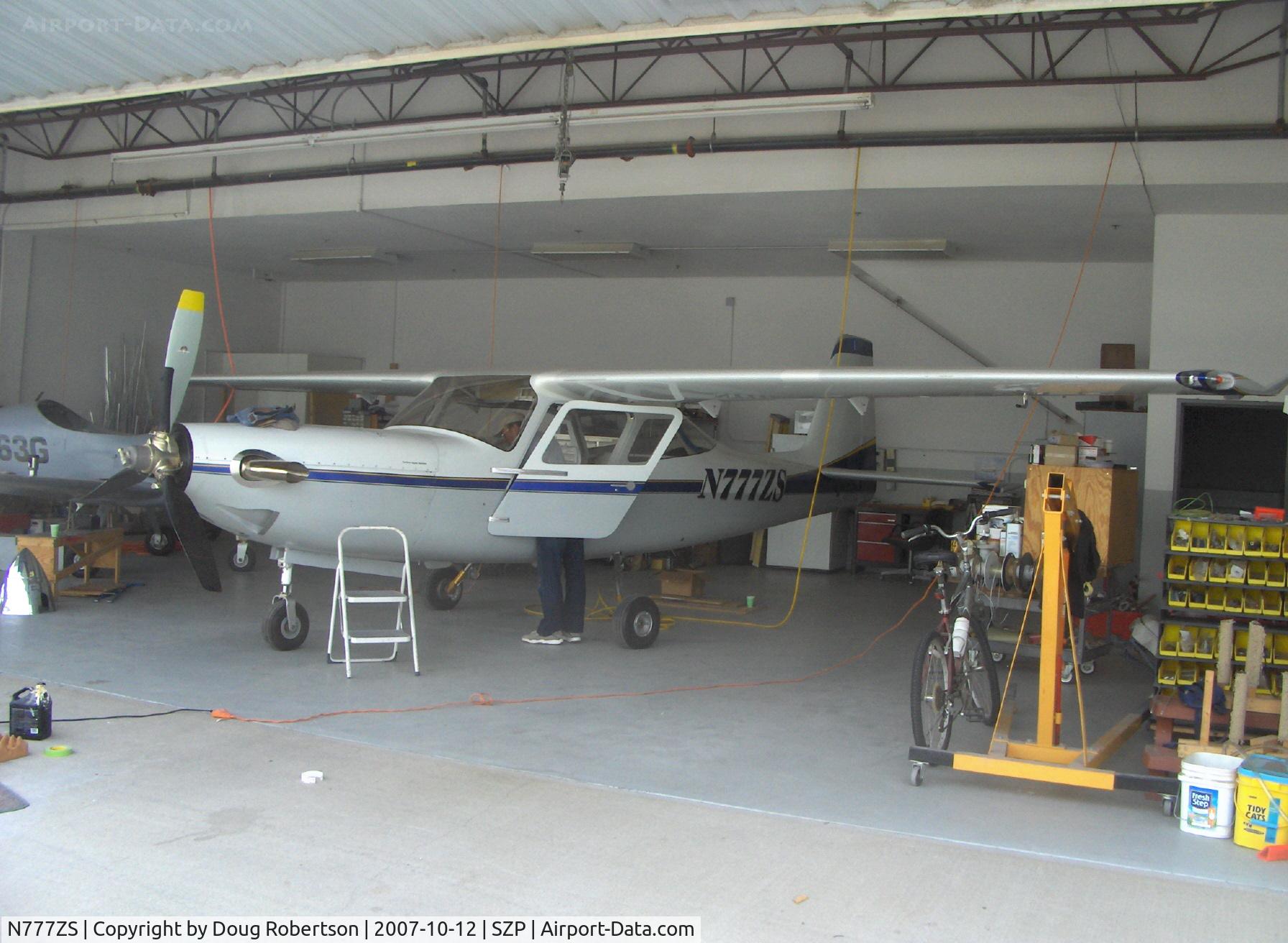 N777ZS, 2007 Hollmann Super Stallion C/N 030, 2007 Dierenfield Hollmann SUPER STALLION, Walter M-601D 724 shp Turboprop engine, tri-blade full-feathering reversible pitch prop