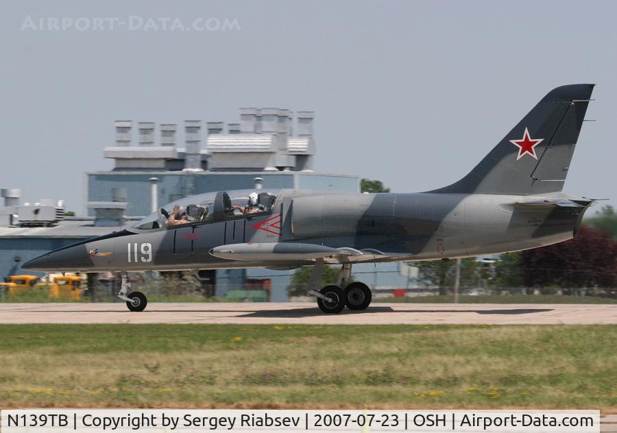 N139TB, 1984 Aero L-39 Albatros C/N 432919, L-39