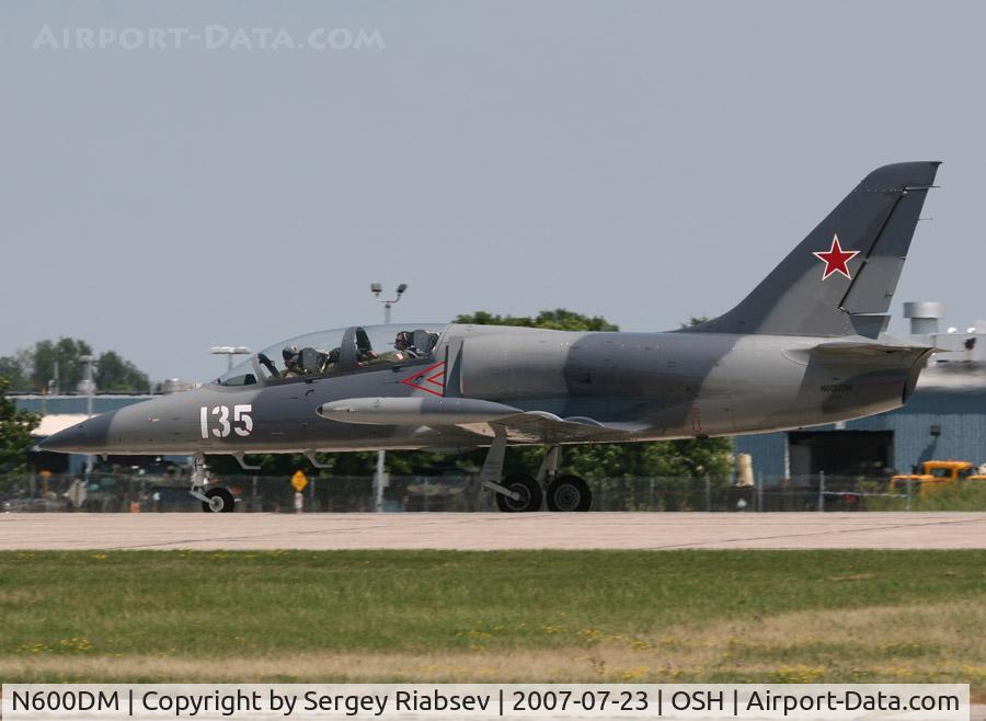 N600DM, 1984 Aero L-39 Albatros C/N 432935, L39