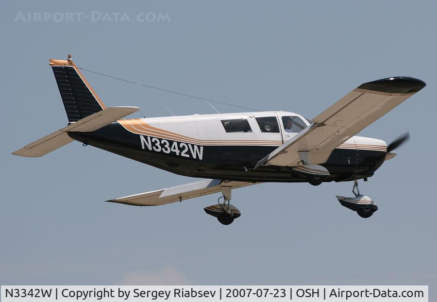 N3342W, 1965 Piper PA-32-260 Cherokee Six C/N 32-181, Piper PA-32-260