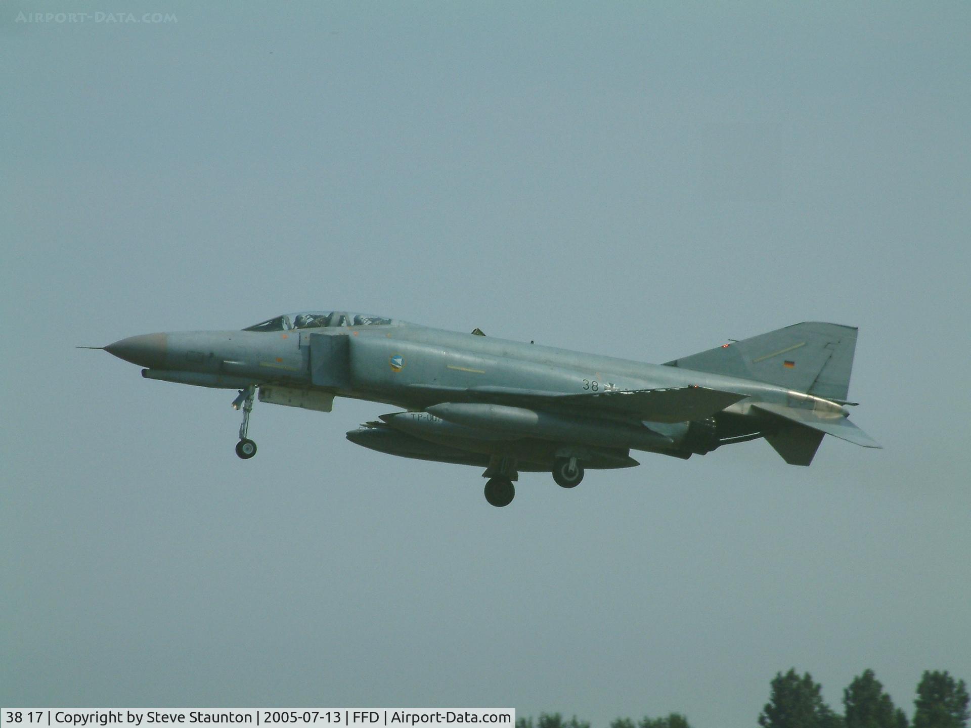 38 17, 1972 McDonnell Douglas F-4F Phantom II C/N 4654, Royal International Air Tattoo 2005