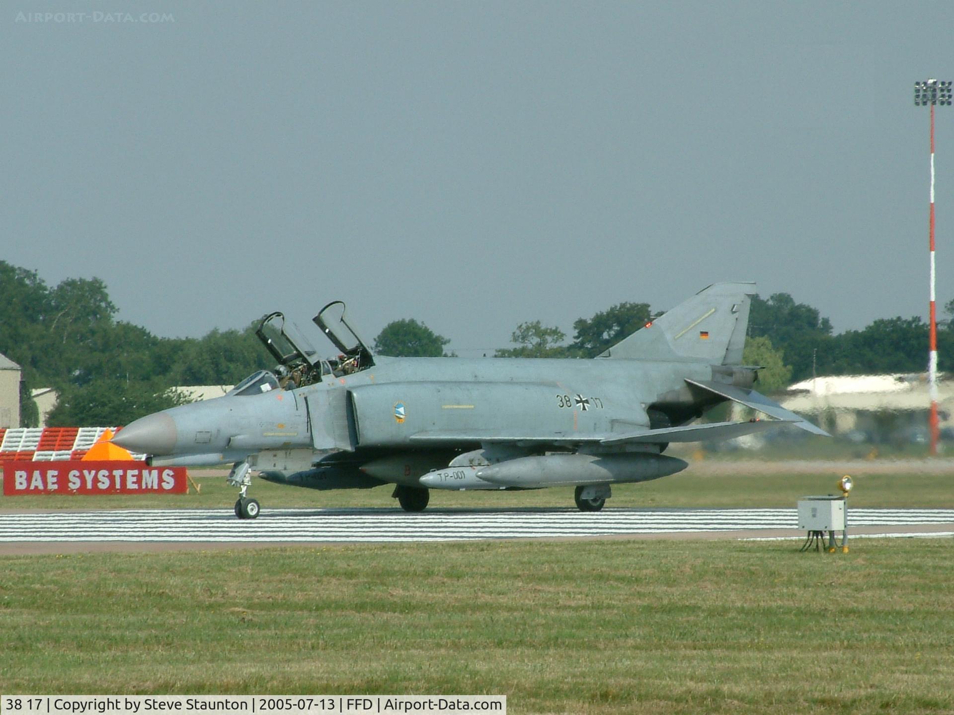 38 17, 1972 McDonnell Douglas F-4F Phantom II C/N 4654, Royal International Air Tattoo 2005