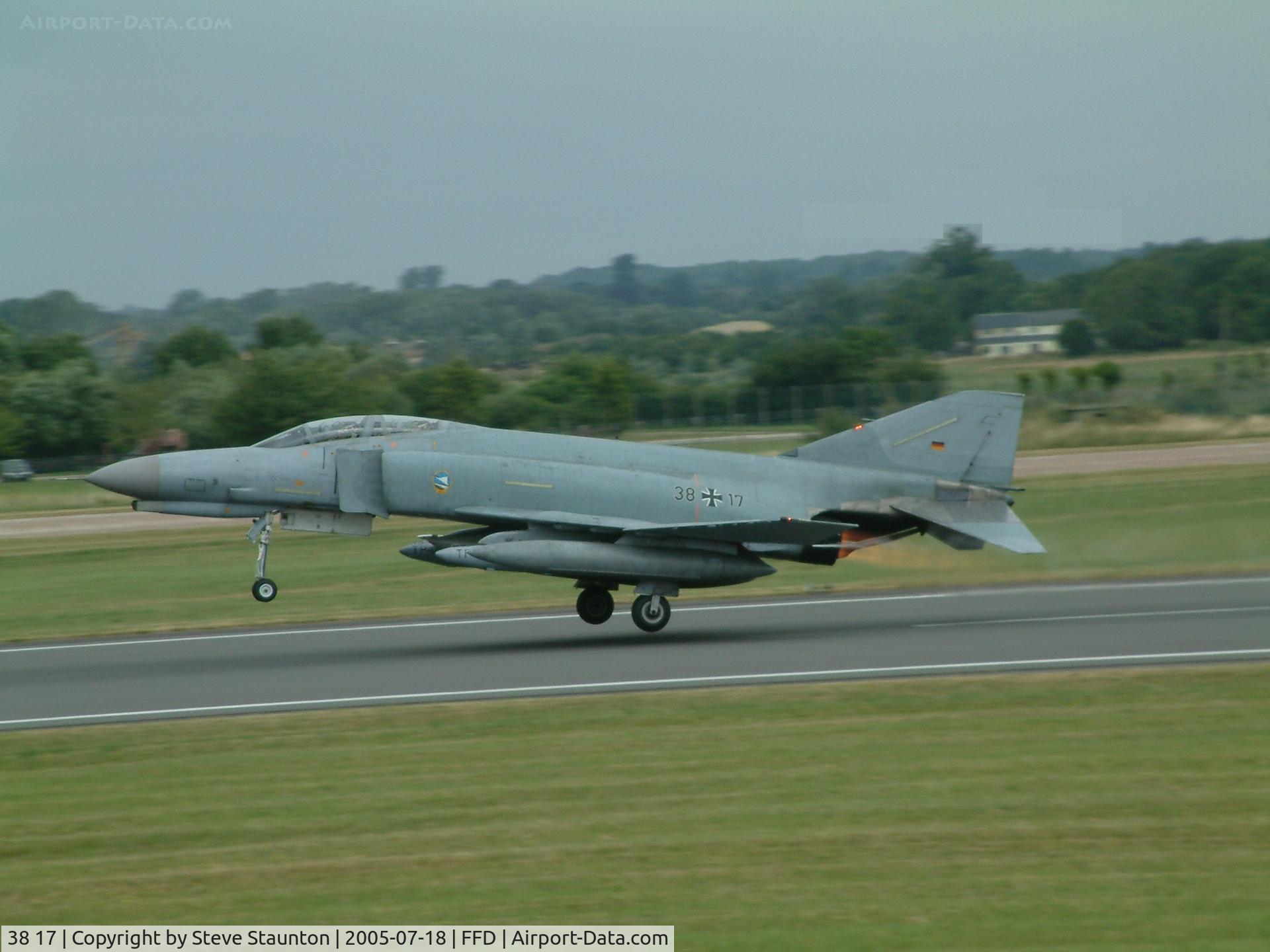 38 17, 1972 McDonnell Douglas F-4F Phantom II C/N 4654, Royal International Air Tattoo 2005