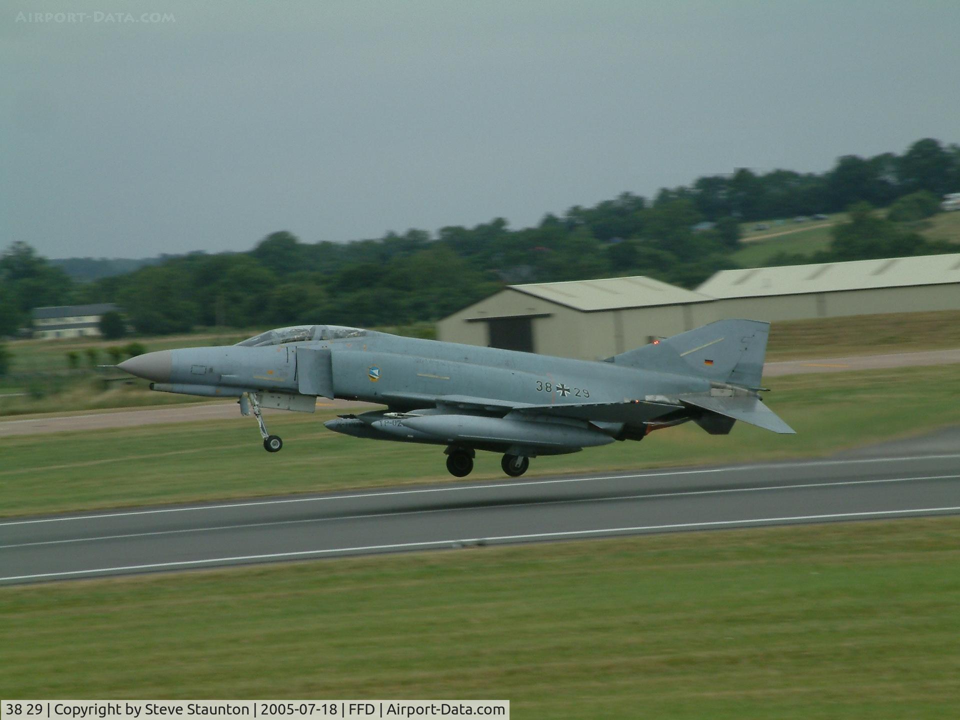 38 29, 1972 McDonnell Douglas F-4F Phantom II C/N 4691, Royal International Air Tattoo 2005