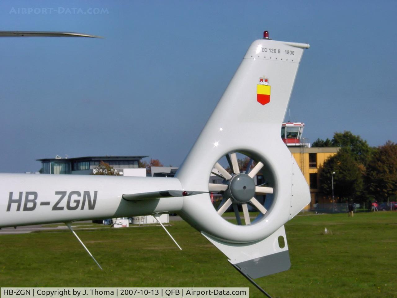 HB-ZGN, 2001 Eurocopter EC-120B Colibri C/N 1206, Eurocopter EC-120B