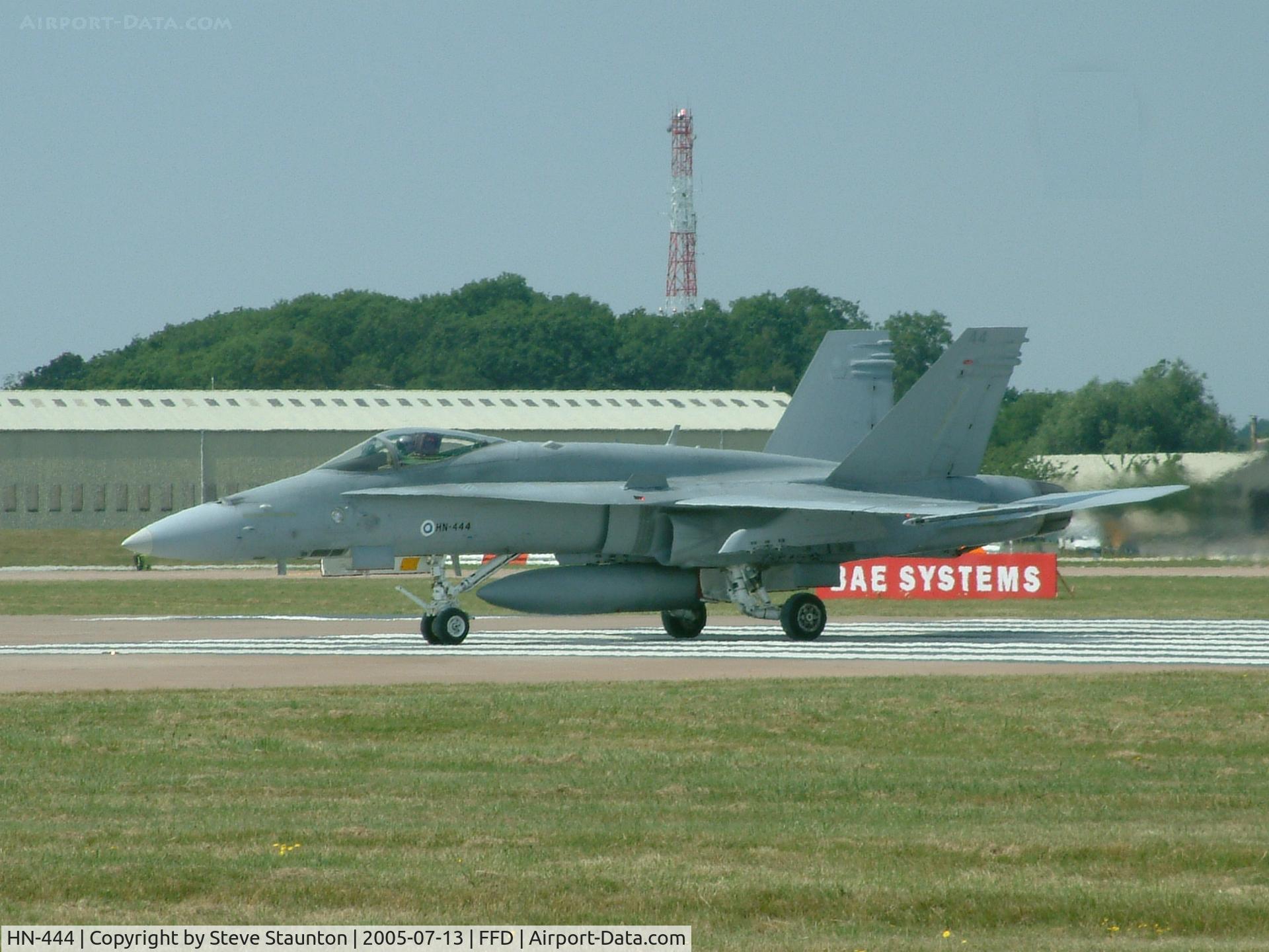 HN-444, McDonnell Douglas F-18C Hornet C/N 1464, Royal International Air Tattoo 2005