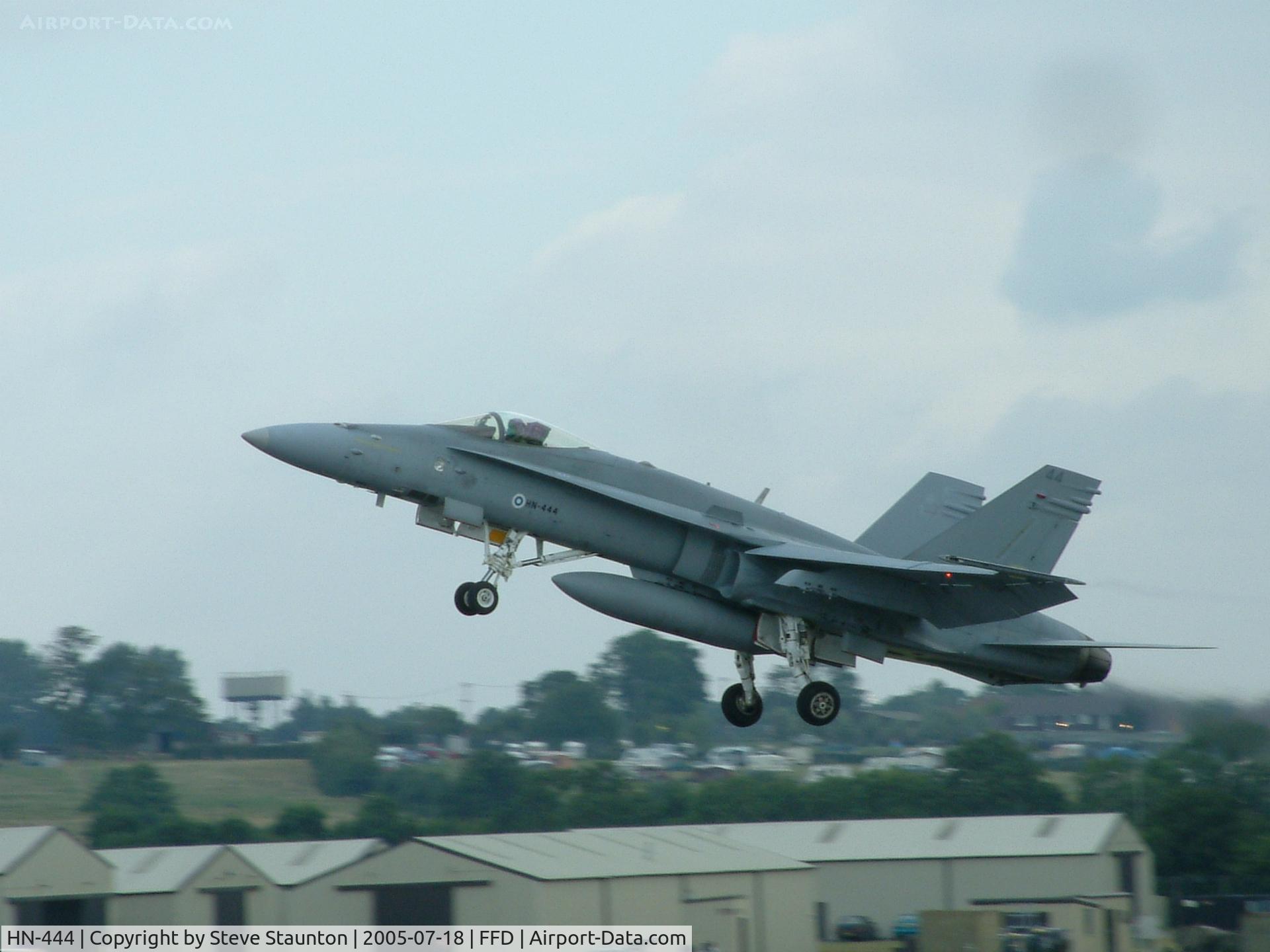 HN-444, McDonnell Douglas F-18C Hornet C/N 1464, Royal International Air Tattoo 2005