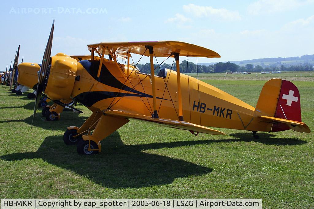 HB-MKR, 2000 Doflug Bu-133C Jungmeister C/N 15, BÃ¼cker-fly-in at Grenchen