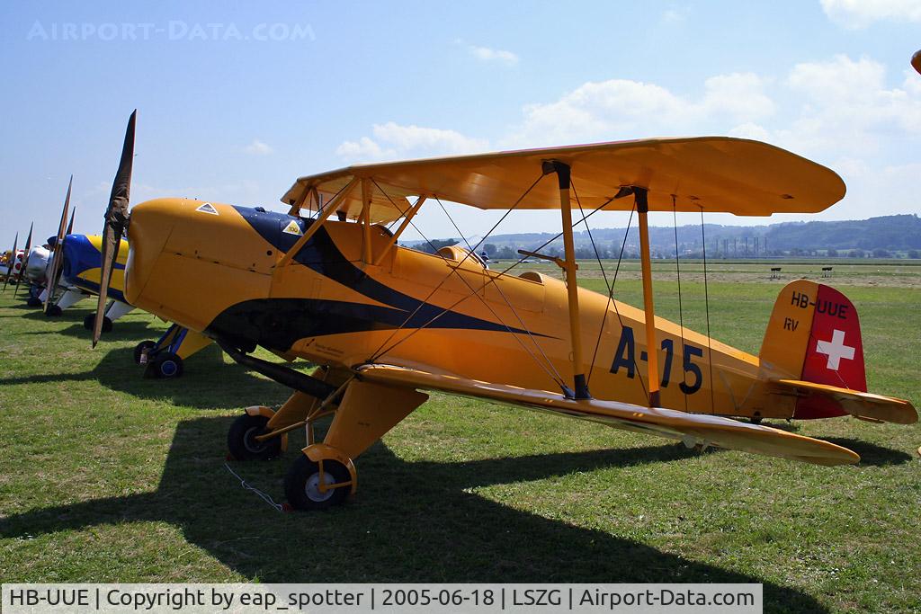 HB-UUE, 1938 Doflug Bu-131B Jungmann C/N 24, BÃ¼cker-fly-in at Grenchen