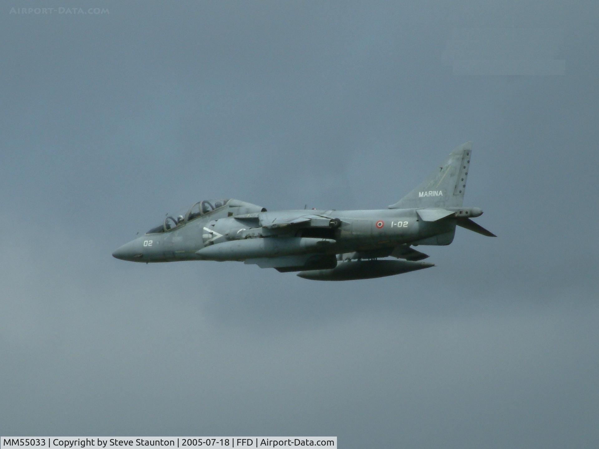 MM55033, McDonnell Douglas TAV-8B Harrier II C/N T020, Royal International Air Tattoo 2005