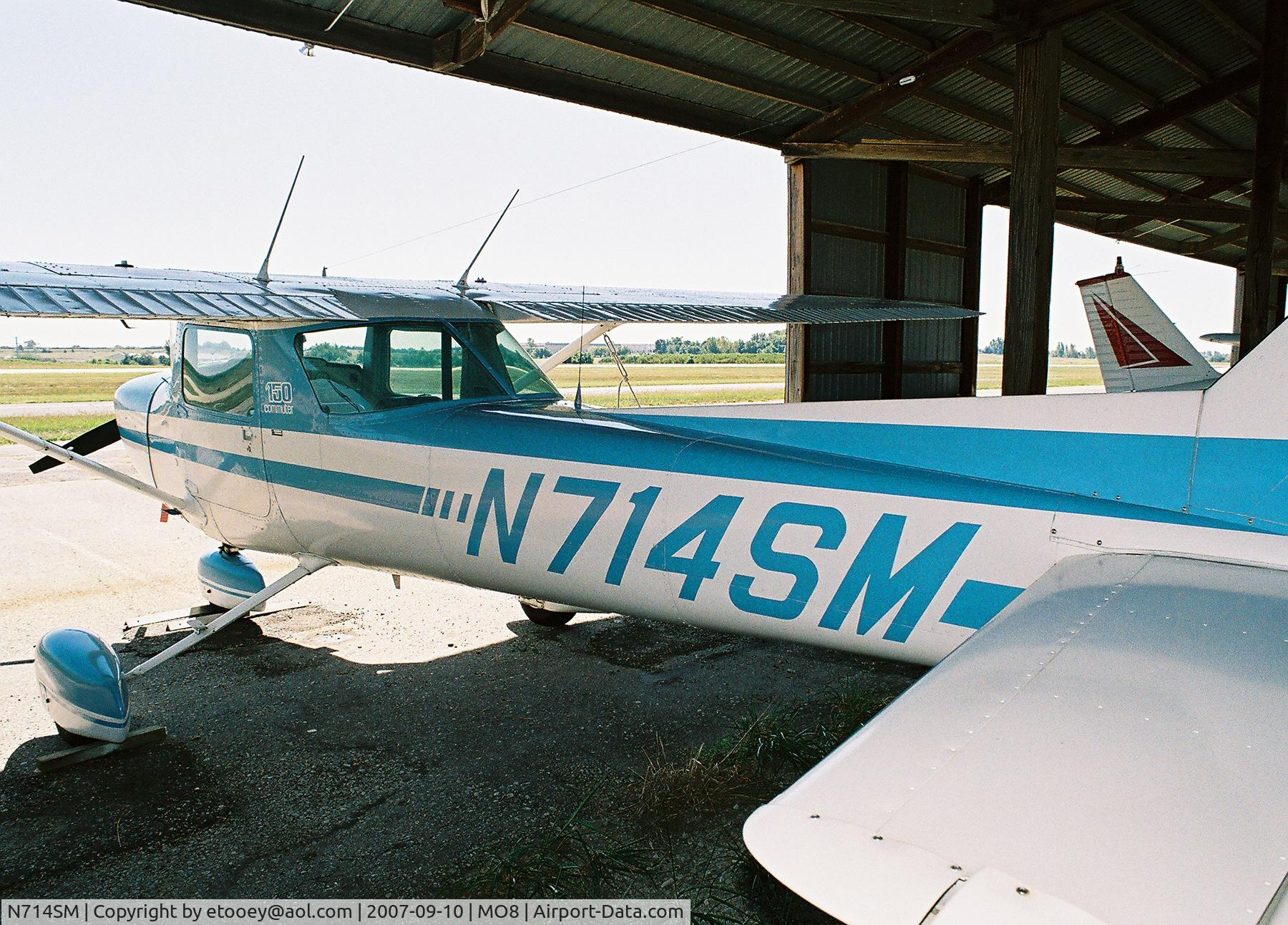 N714SM, 1977 Cessna 150M C/N 15079398, Wide Angle Photo