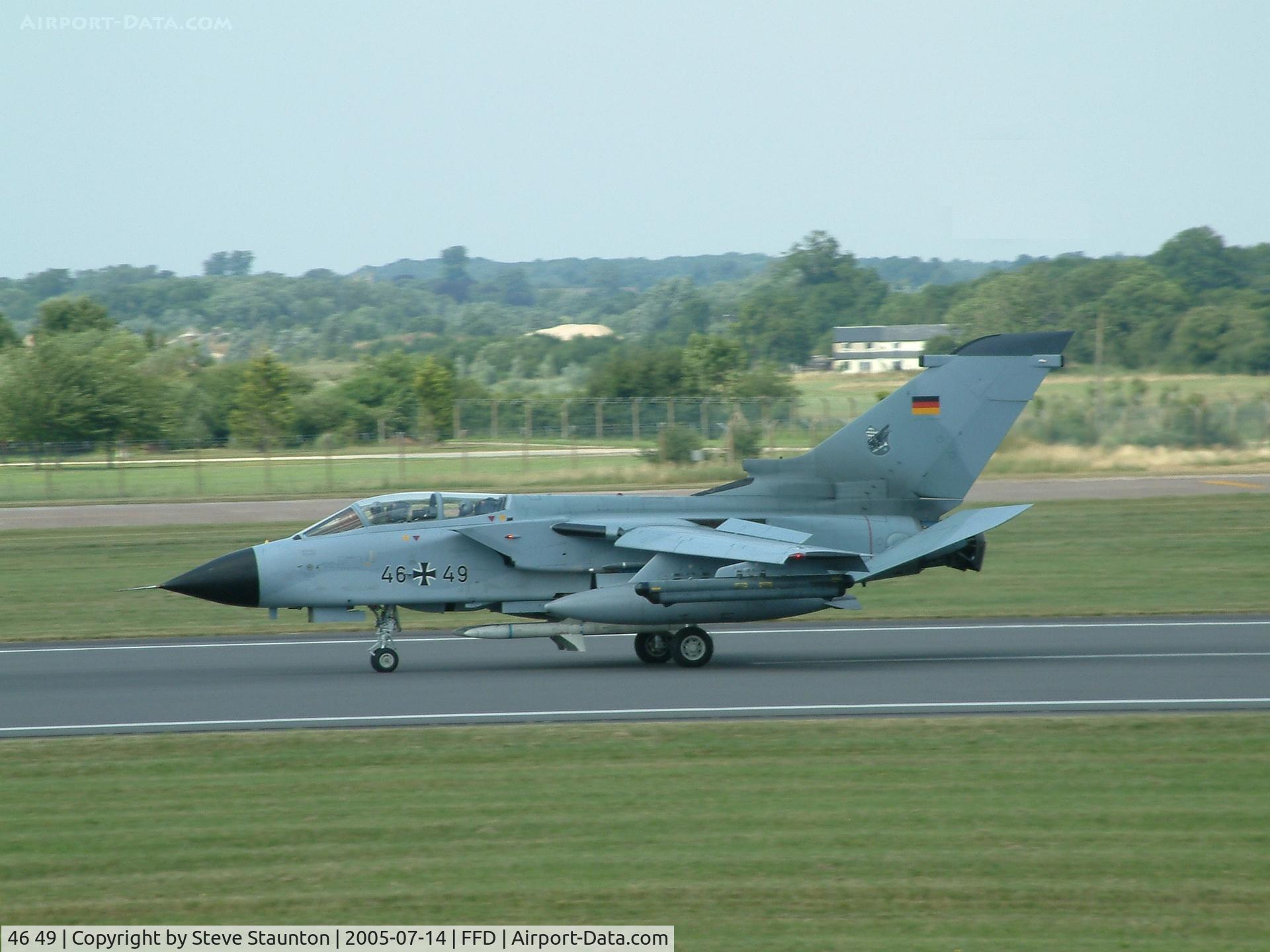 46 49, Panavia Tornado ECR C/N 884/GS282/4349, Royal International Air Tattoo 2005