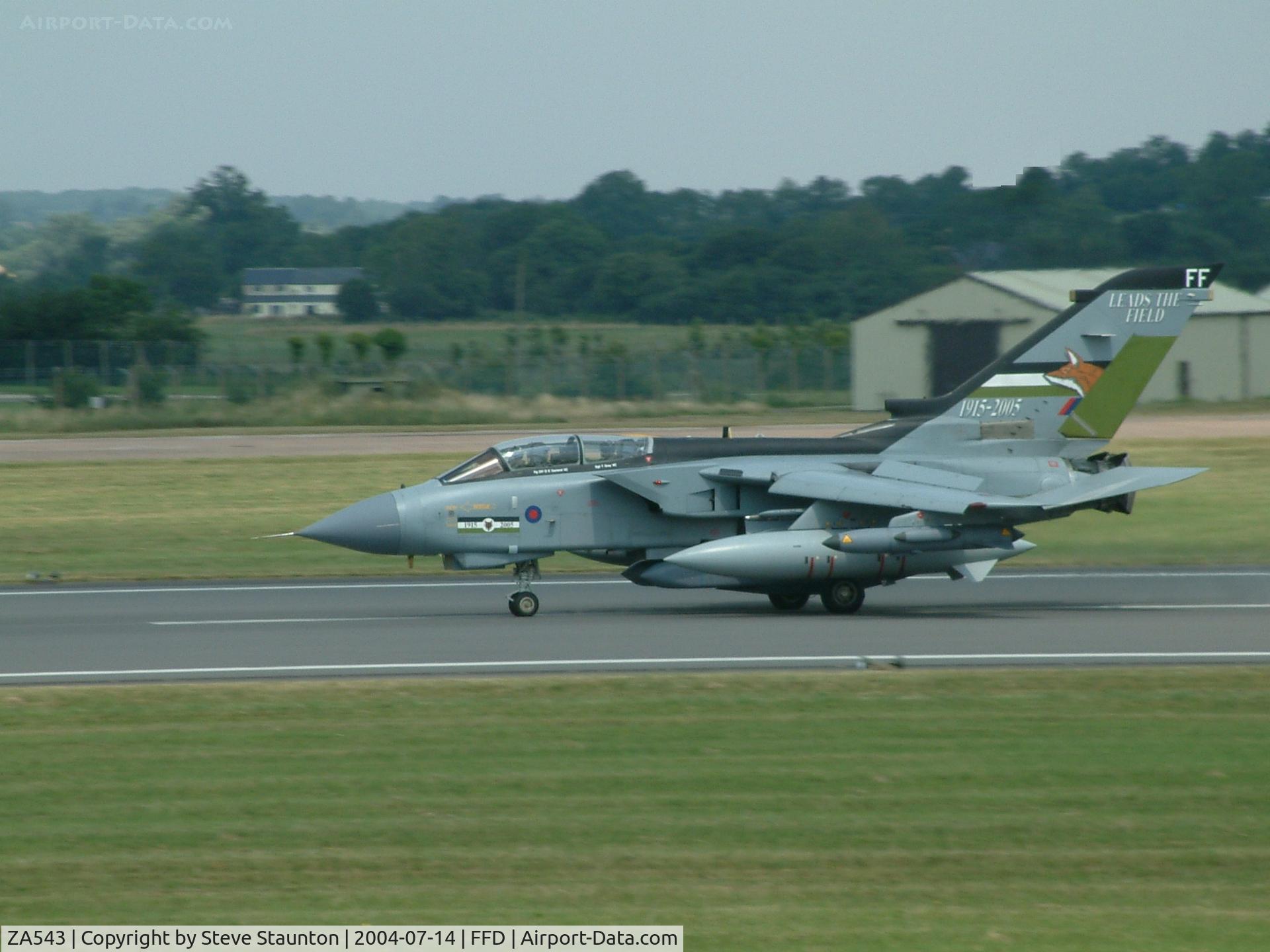 ZA543, 1981 Panavia Tornado GR.4 C/N 052/BS013/3027, Royal International Air Tattoo 2005