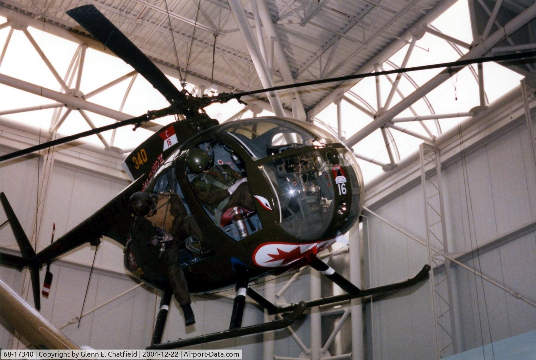 68-17340, 1968 Hughes OH-6A Cayuse C/N 1300, OH-6A at the Army Aviation Museum
