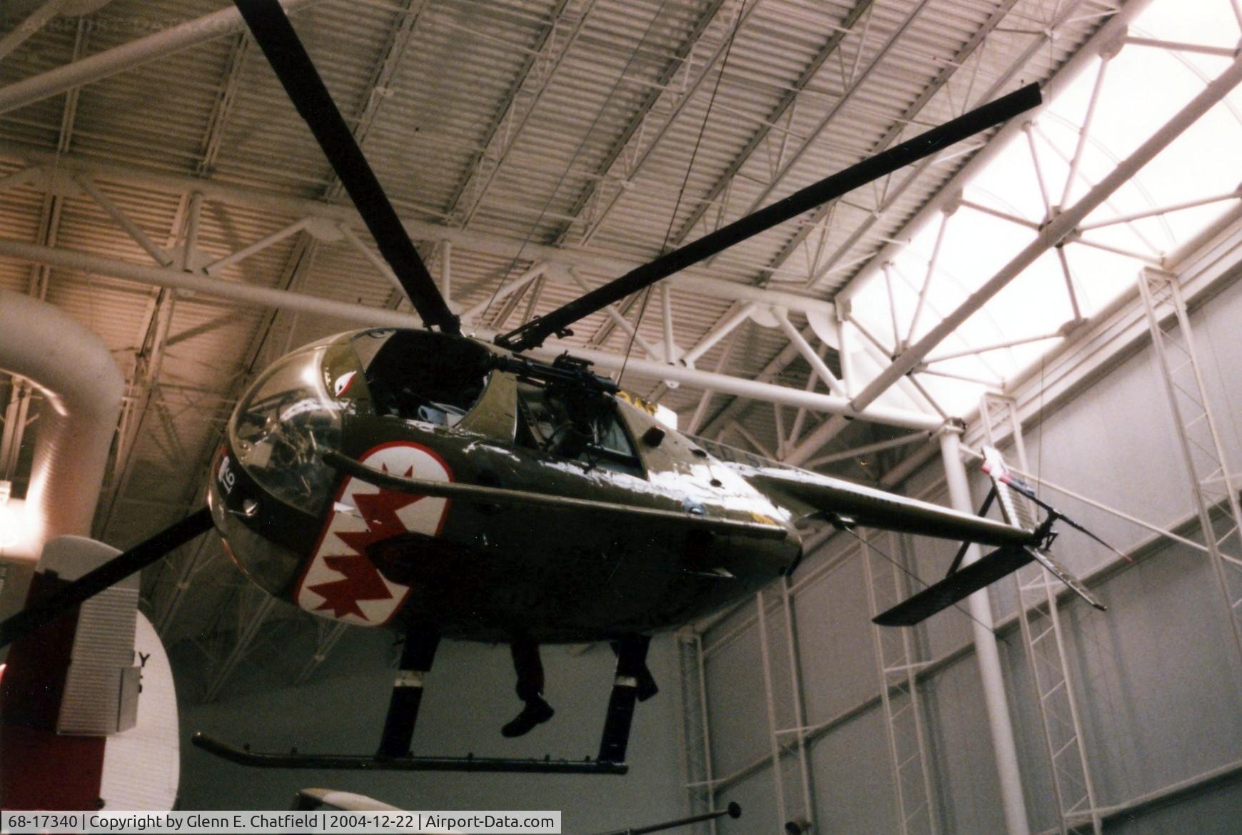 68-17340, 1968 Hughes OH-6A Cayuse C/N 1300, OH-6A at the Army Aviation Museum