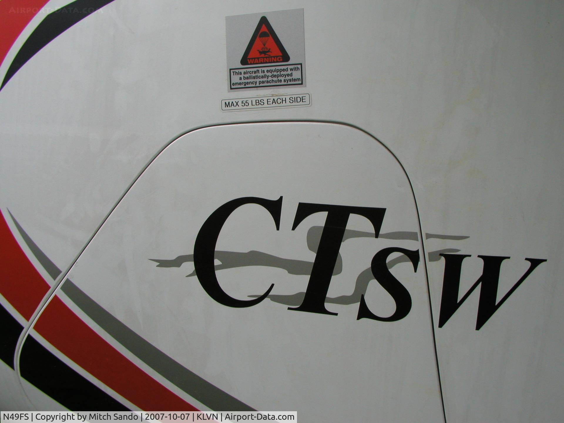 N49FS, 2004 Flight Design CT2K C/N 04-12-09, Tied down at Airlake.