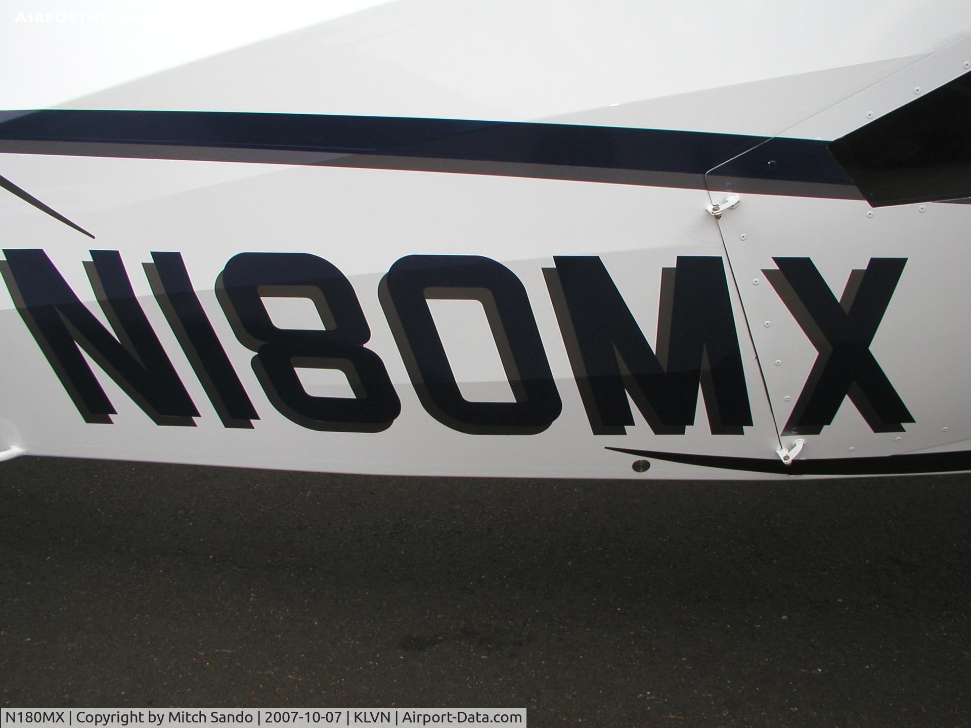 N180MX, 2007 Maule MX-7-180B Star Rocket C/N 22025C, Parked outside the hangar.