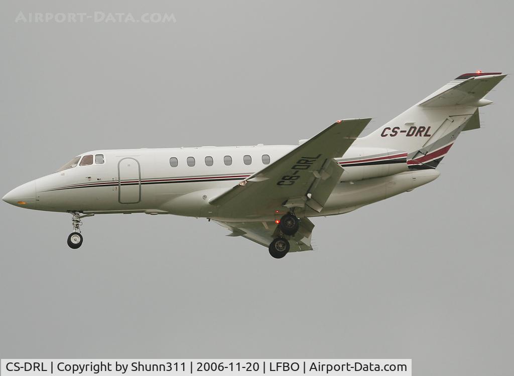 CS-DRL, 2006 Raytheon Hawker 800XP C/N 258770, Landing rwy 32L