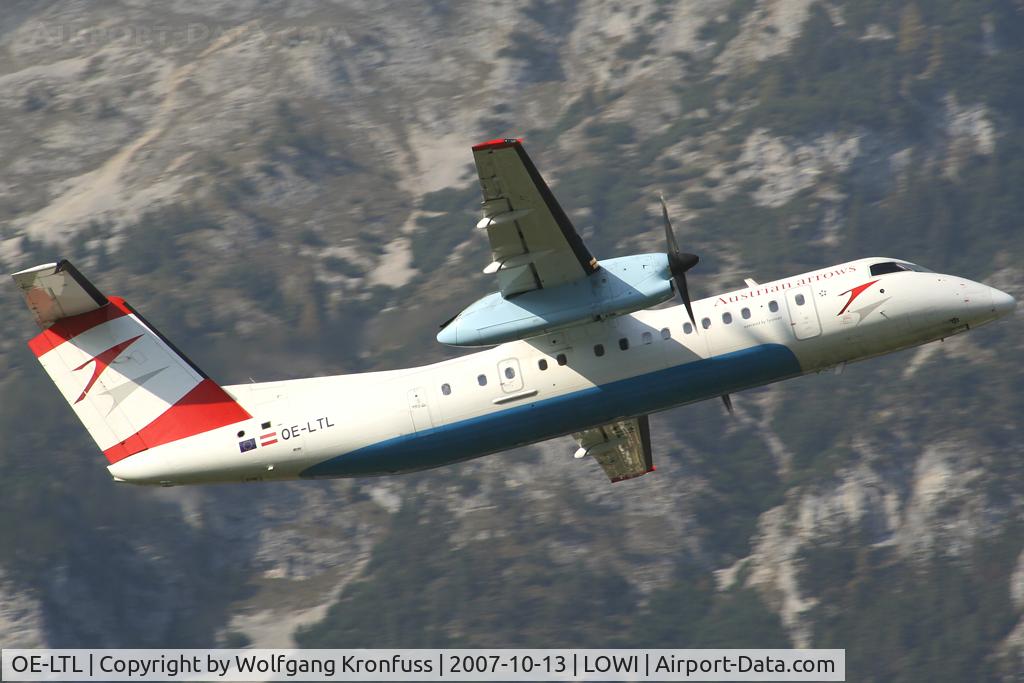 OE-LTL, 1997 De Havilland Canada DHC-8-314Q Dash 8 C/N 485, TakeOff RWY08