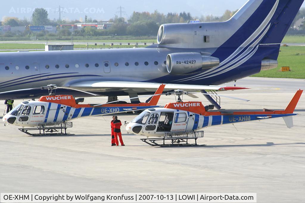 OE-XHM, Eurocopter AS-350B-3 Ecureuil Ecureuil C/N 3555, Wucher Helicopter