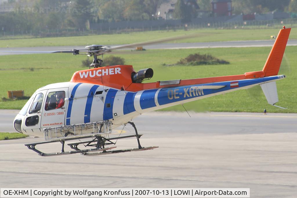 OE-XHM, Eurocopter AS-350B-3 Ecureuil Ecureuil C/N 3555, Wucher Helicopter