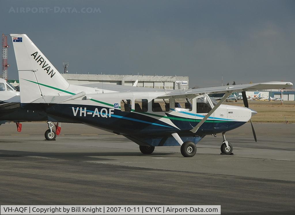 VH-AQF, 2005 Gippsland GA-8 Airvan C/N GA8-05-082, Rare visitor to YYC