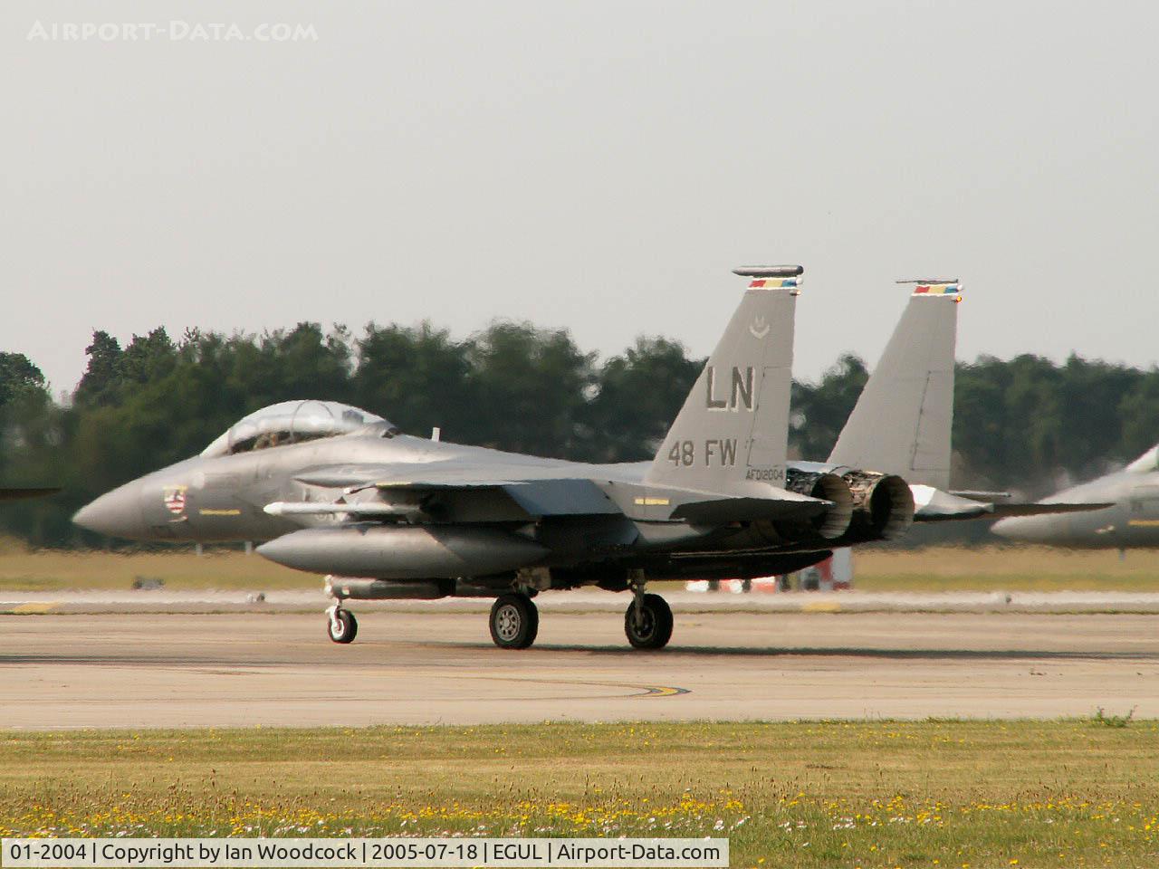 01-2004, 2001 McDonnell Douglas F-15E Strike Eagle C/N 1375/E236, McDonnell-Douglas F-15E/48 FW/RAF Lakenheath 2005