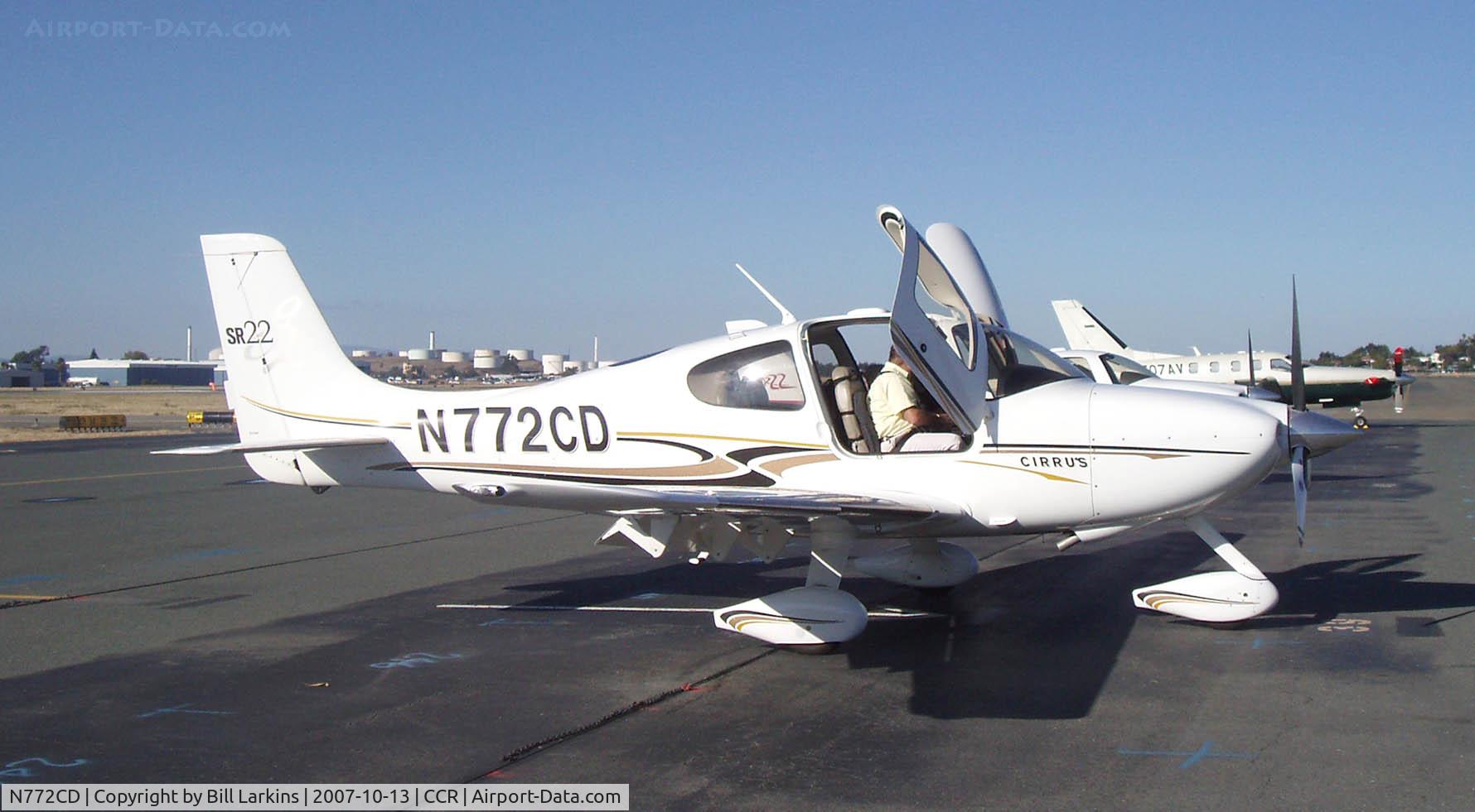 N772CD, 2005 Cirrus SR22 C/N 1403, In for Pilot Proficiency Program.