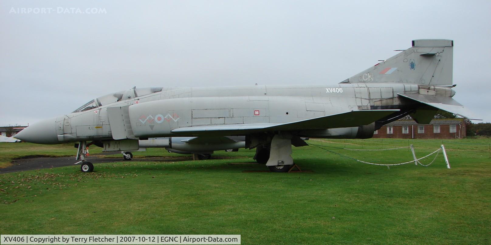 XV406, 1968 McDonnell Douglas Phantom FGR2 C/N 2928-0038, Preserved at the Solway Aviation Museum