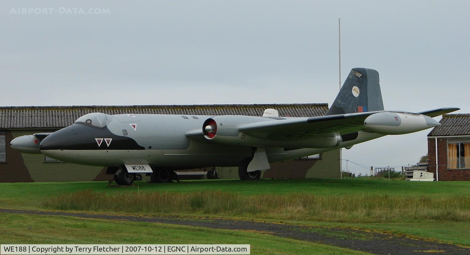 WE188, English Electric Canberra T.4 C/N EEP71164, Preserved at the Solway Aviation Museum