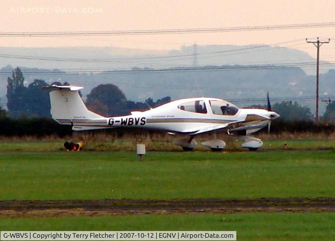 G-WBVS, 2003 Diamond DA-40D Diamond Star C/N D4.060, Diamond 40