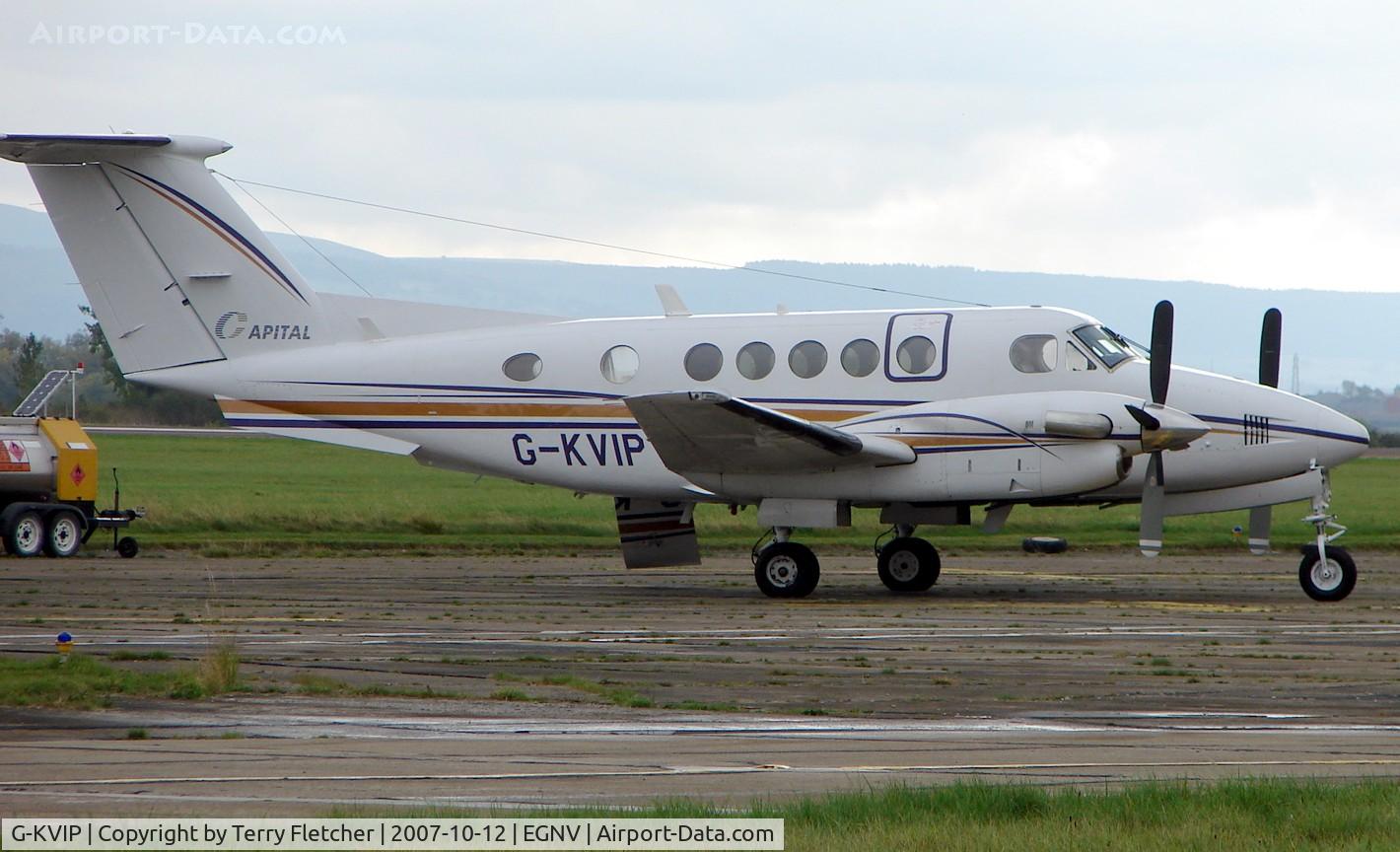G-KVIP, 1979 Beech 200 Super King Air C/N BB-487, Beech 200
