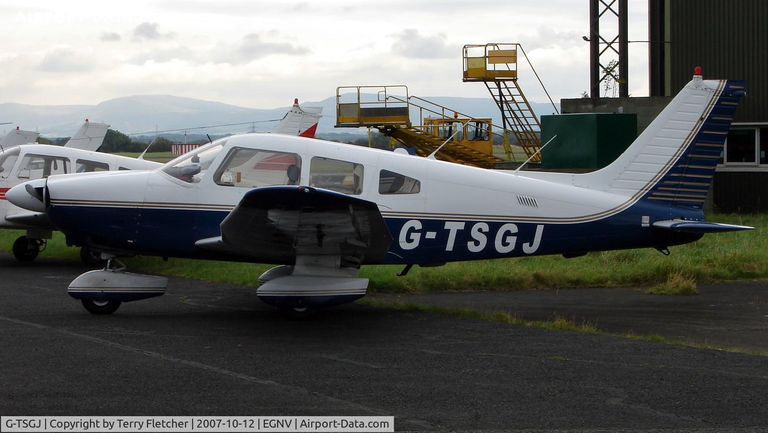 G-TSGJ, 1980 Piper PA-28-181 Cherokee Archer II C/N 28-8090109, Pa28-181