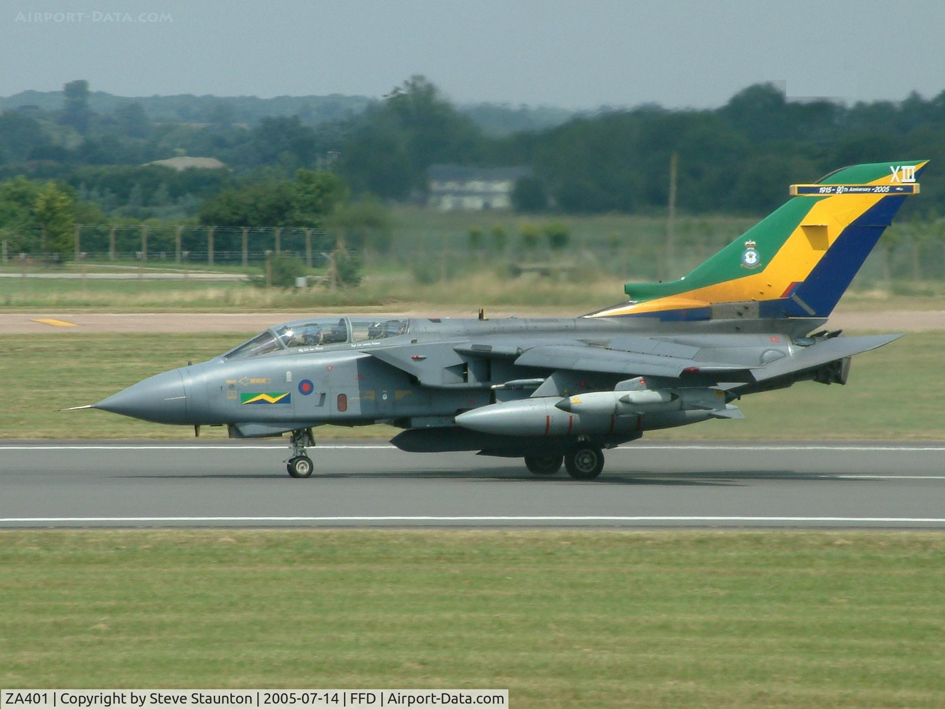 ZA401, 1982 Panavia Tornado GR.4A C/N 206/BS068/2207, Royal International Air Tattoo 2005